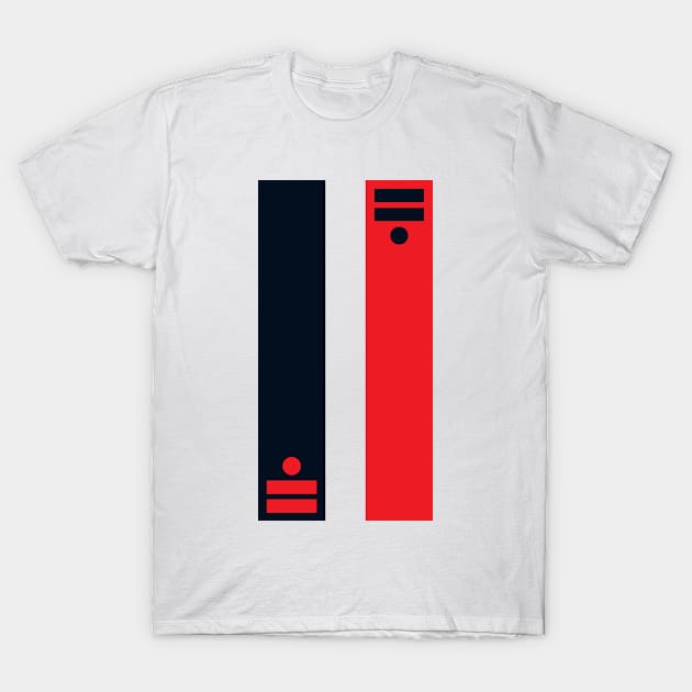 Line Abstract T-Shirt by BAOM_OMBA